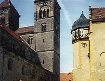 Residenzschloss und romanische Stiftskirche St. Servatius